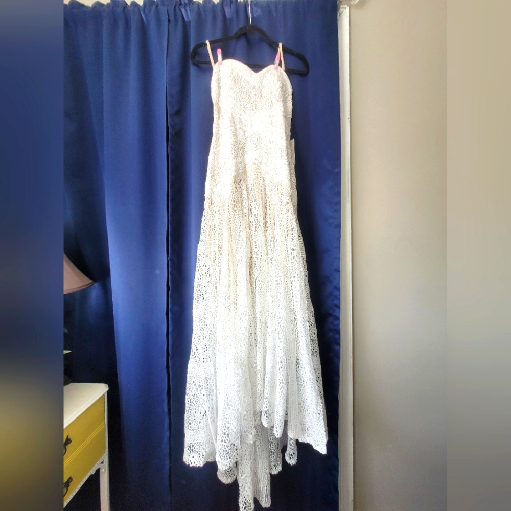 Stacees custom Ivory dress